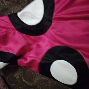 Prom dresssize 5,pink white and black